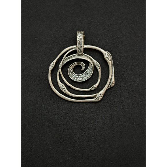 Premier Designs Jewelry - Premier Designs "Silver Swirl" Enhancer Pendent with Magnetic Closure